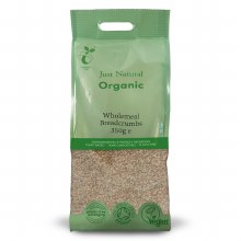 Just Natural Organic Wholemeal Breadcrumbs 350g