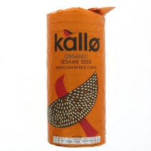 Kallo Organic Thick Sesame Ricecakes