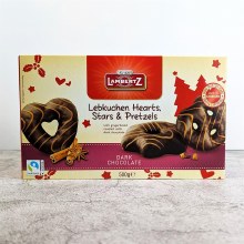 Lambertz Lebkuchen Hearts, Stars & Pretzels