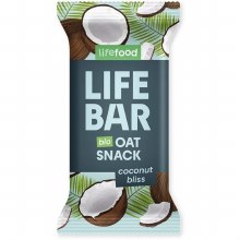 Life Food Life Bar Gluten Free Oat Bar Coconut Bliss