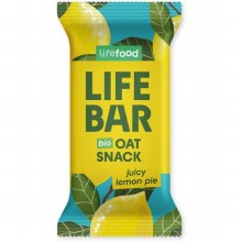 Life Food Life Bar Gluten Free Oat Bar Lemon Pie