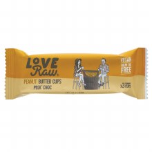 Love Raw Peanut Butter Cups M:lk Choc