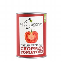 Mr Organic Chopped Tomatoes (BPA-free) 400g