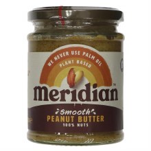 Meridian Smooth Peanut Butter No Salt 280g