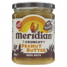 Meridian Crunchy Peanut Butter 470g