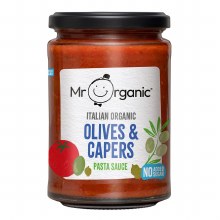 Mr Organic Olives & Capers Pasta Sauce 350g