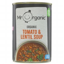 Mr Organic Tomato & Lentil Soup