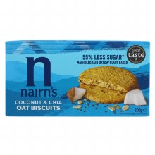 Nairns Coconut & Chia Oat Biscuits