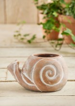Namaste Terracotta Snail Plant Pot