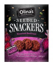 Olina's Seeded Snackers Roast Beetroot