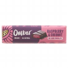 Ombar Raspberry & Coconut Filled Bar