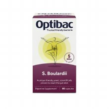 Optibac Probiotics Saccharomyces Boulardii 80 Capsules