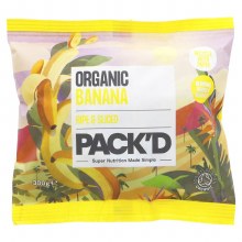 Packd Organic Banana 300g