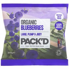 Packd Organic Blueberries