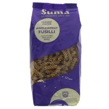 Suma Wholewheat Fusilli 500g