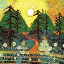 Shared Earth Two Birds And A Dotty Fox