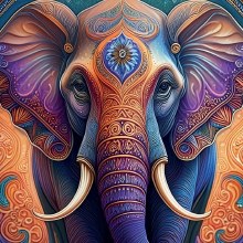 Shared Earth Greetings Card Majestic Elephant