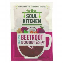 Soul Kitchen Thai Style Beetroot & Coconut Soup