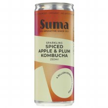 Suma Organic Spiced Apple Plum Kombucha