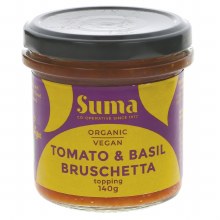 Suma Organic Tomato and Basil Bruschetta
