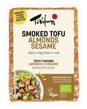 Taifun Organic Smoked Tofu Almonds Sesame