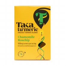 Taka Turmeric Organic Chamomile Rosehip Tea