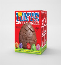 Tonys Chocolonely Milk Chocolate Easter Egg