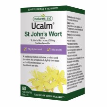 Natures Aid Ucalm (St Johns Wort) 60 Tablets