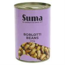 Suma Borlotti Beans 400g