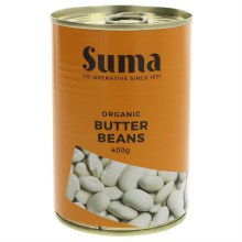 Suma Organic Butter Beans 400g