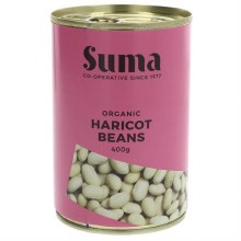 Suma Organic Haricot Beans 400g