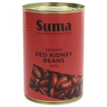 Suma Organic Red Kidney Beans 400g