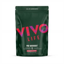 Vivo Life Pre Workout Strawberry Beetroot Powder