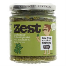 Zest Coriander and basil Pesto