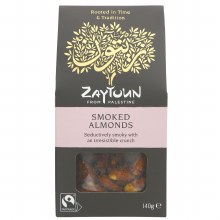 Zaytoun Smoked Almonds 140g