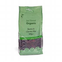 Just Natural Organic Berries & Cherries Mix 500g