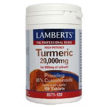 Lamberts Turmeric 20000mg (providing 95% Curcuminoids) 120 Tablets