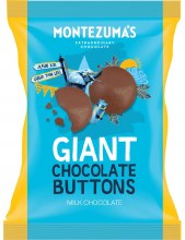 Montezum Giant Milk Chocolate Buttons 120g