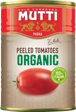 Mutti Organic Peeled Tomatoes 400g