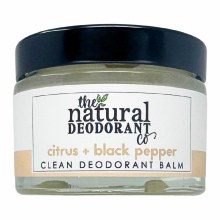 The Natural Deodorant Company Citrus & Black Pepper Balm 55g