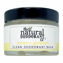 The Natural Deodorant Company Lemon & Geranium Balm 55g