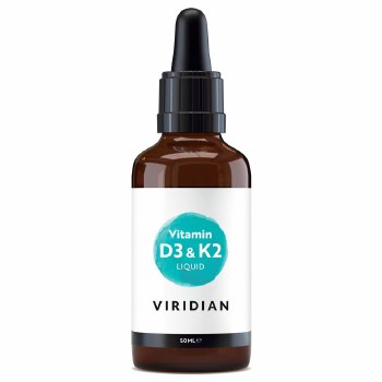 Viridian Nutrition D3 & K2 Liquid 50ml