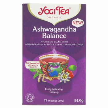 Yogi Tea Organic Tea Ashwagandha Balance 17 Bags