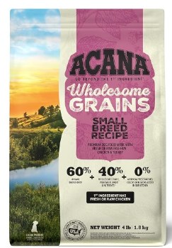 Acana Wholesome Grains Small Breed Recipe 4lb