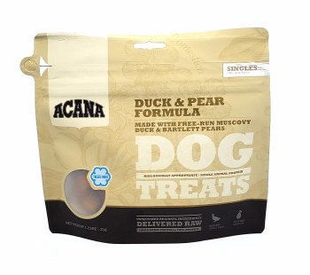 Acana Dog Duck and Pear Freeze Dried Treats 1.25oz