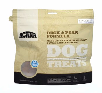 Acana Dog Duck and Pear Freeze Dried Treats 3.25oz