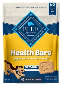 Blue Health Bars Baked with Banana and Yogurt 16oz