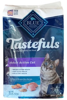 Blue Buffalo Tastefuls Adult Cat Chicken and Rice 15lb