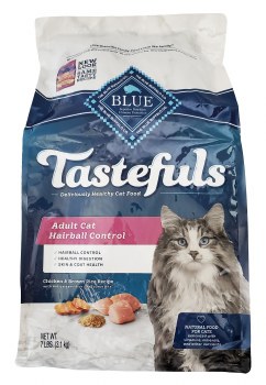 Blue Buffalo Indoor Adult Cat Hairball Chicken and Rice 7lb