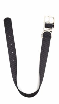 Coastal Black Nylon Collar 18&quot;